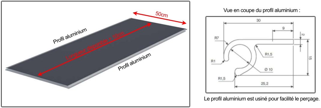 bâche de protection pour toile coulissante